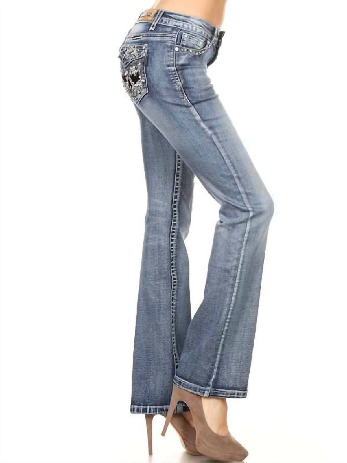 Bus Stop - Cheeky Skulls Jeans