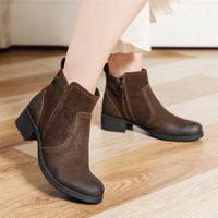 Bussola - Women's Adora Zipper Ankle Boots
