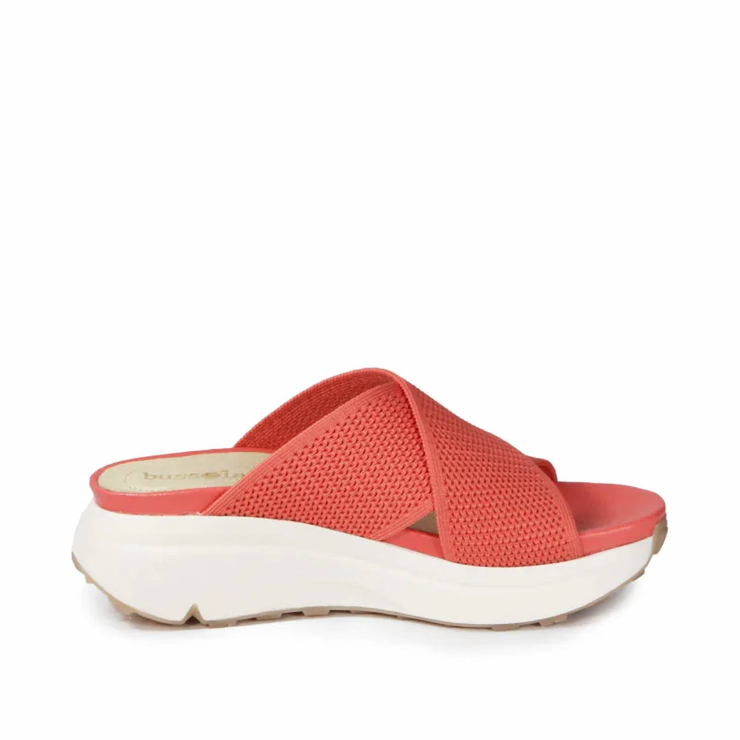 Bussola - Women's Bms 2.0 Birkita Cross Straps Sandal - orange - sandals - shoes