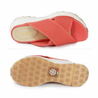 Bussola - Women's Bms 2.0 Birkita Cross Straps Sandal - orange - sandals - shoes