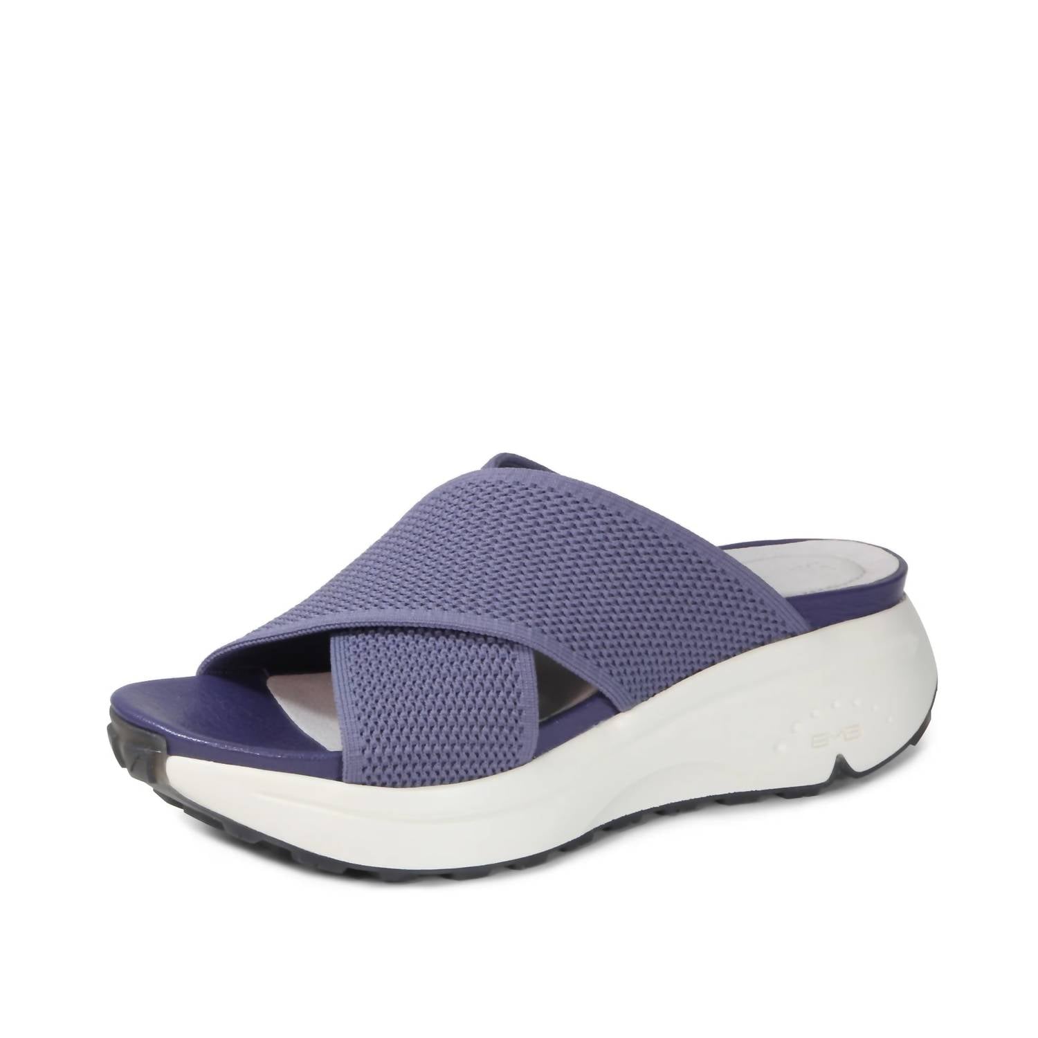 Bussola - Women's Bms 2.0 Birkita Cross Straps Sandal - purple - sandals - shoes