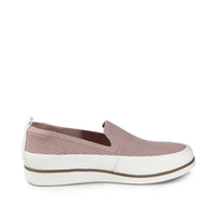 Bussola - Women's Kajsa Koln Knit Slip - on Shoes - leather - pink - shoes