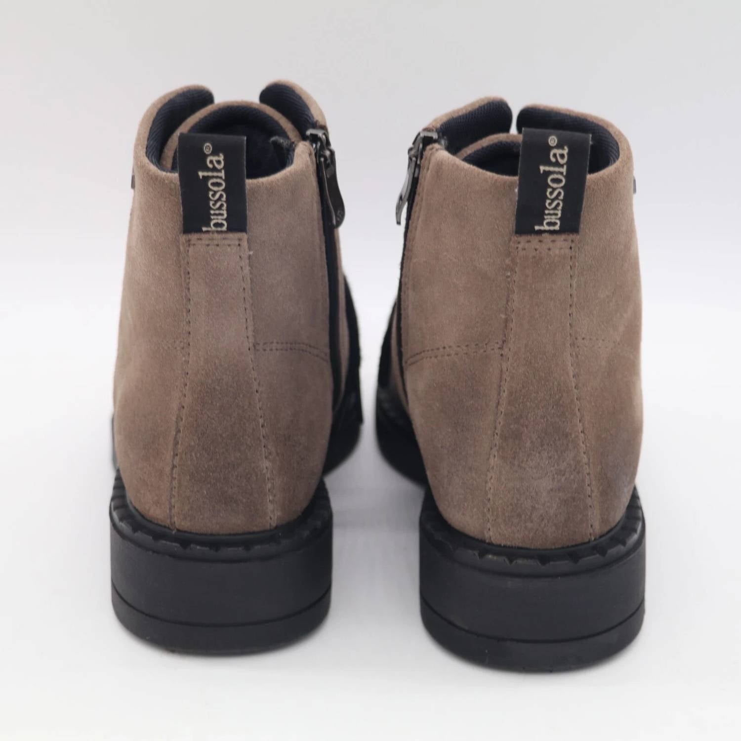 Bussola - Women's Ramla Boots - brown - lace - up - boots - shoes