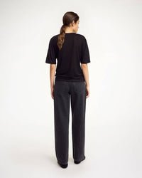 By Malene Birger - Amaringa T-shirt - black - clothing - shirts