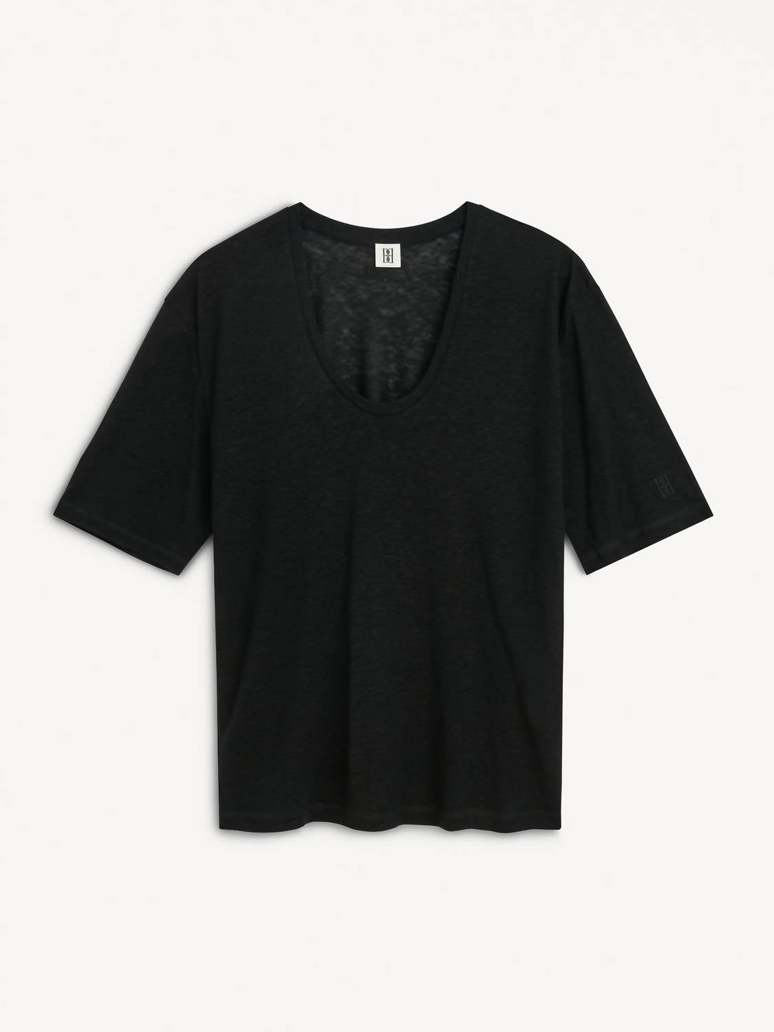 By Malene Birger - Amaringa T-shirt - black - clothing - shirts
