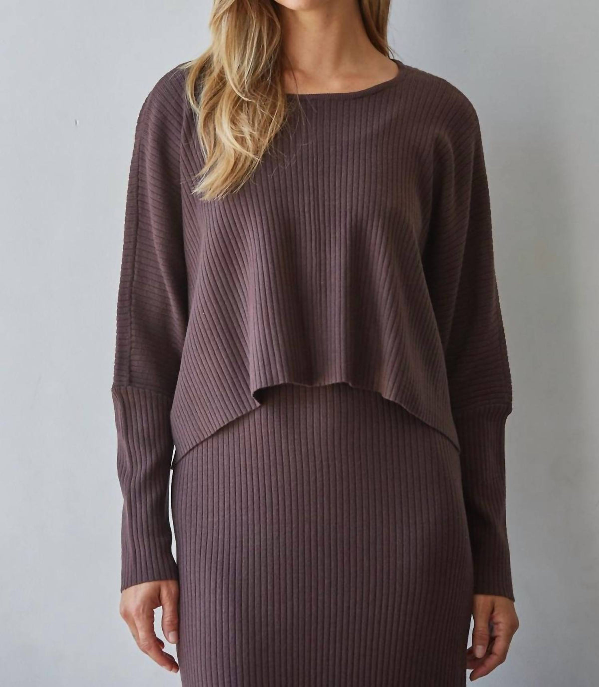 By Together - Apollo Ribbed Pullover Top