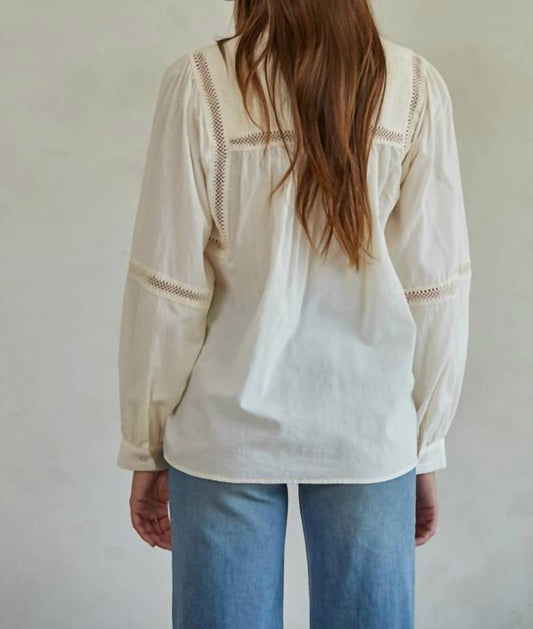 By Together - Boho Top - beige - clothing - cotton