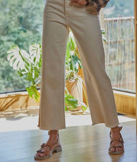 By Together - Brayden Wide Leg Crop Jeans