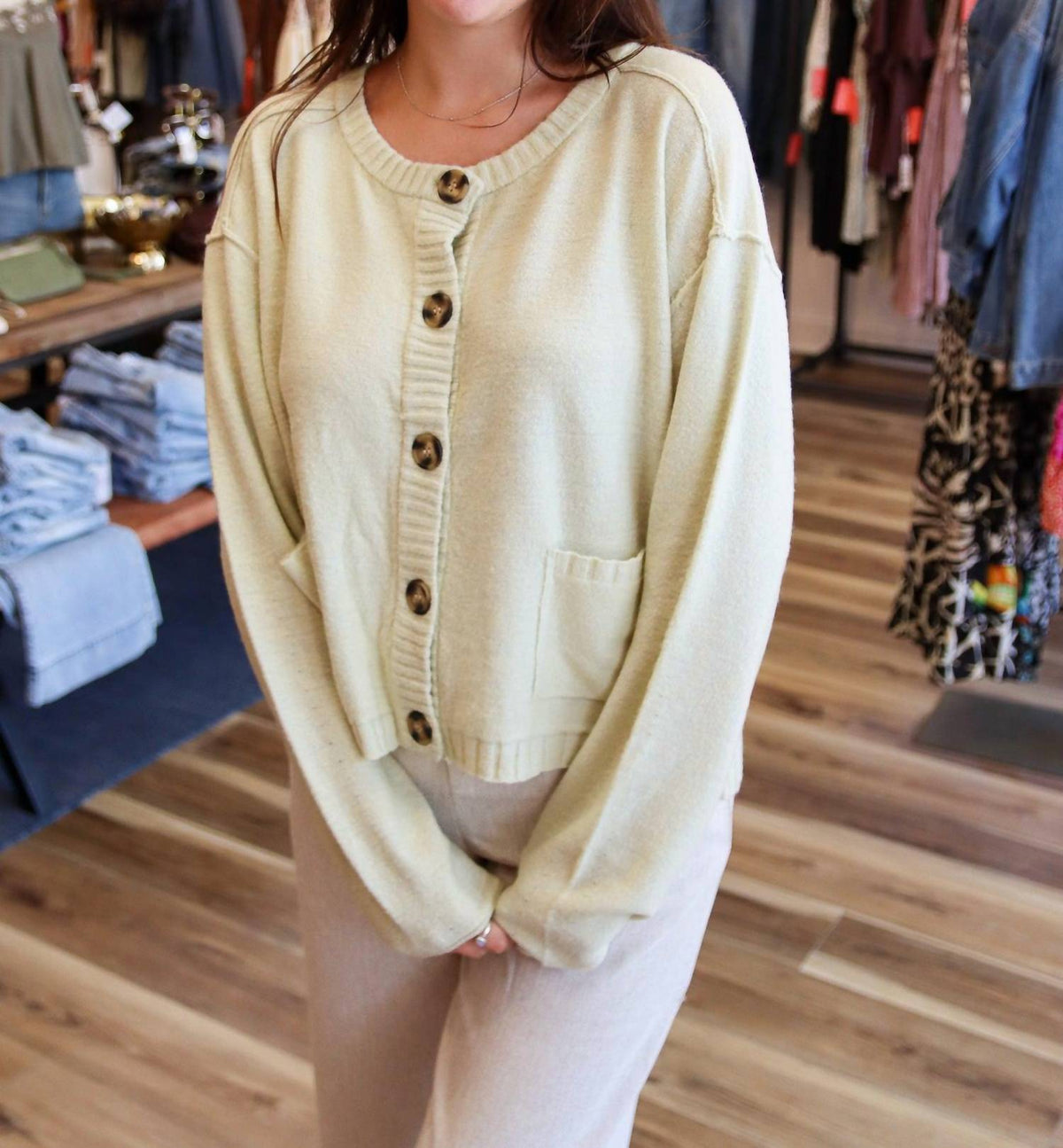 By Together - Button Up Sweater