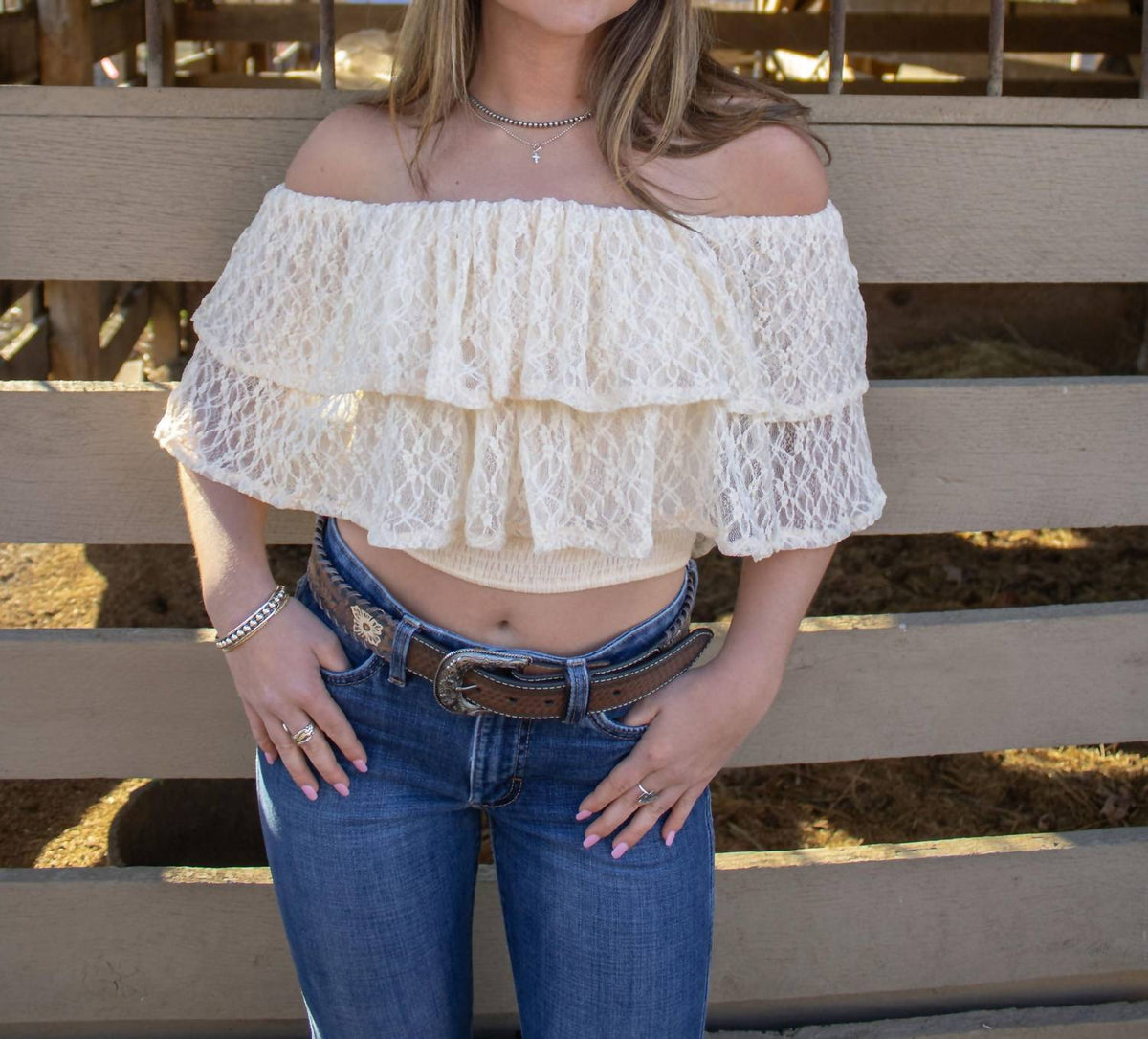 By Together - Dixie 0ff-shoulder Top