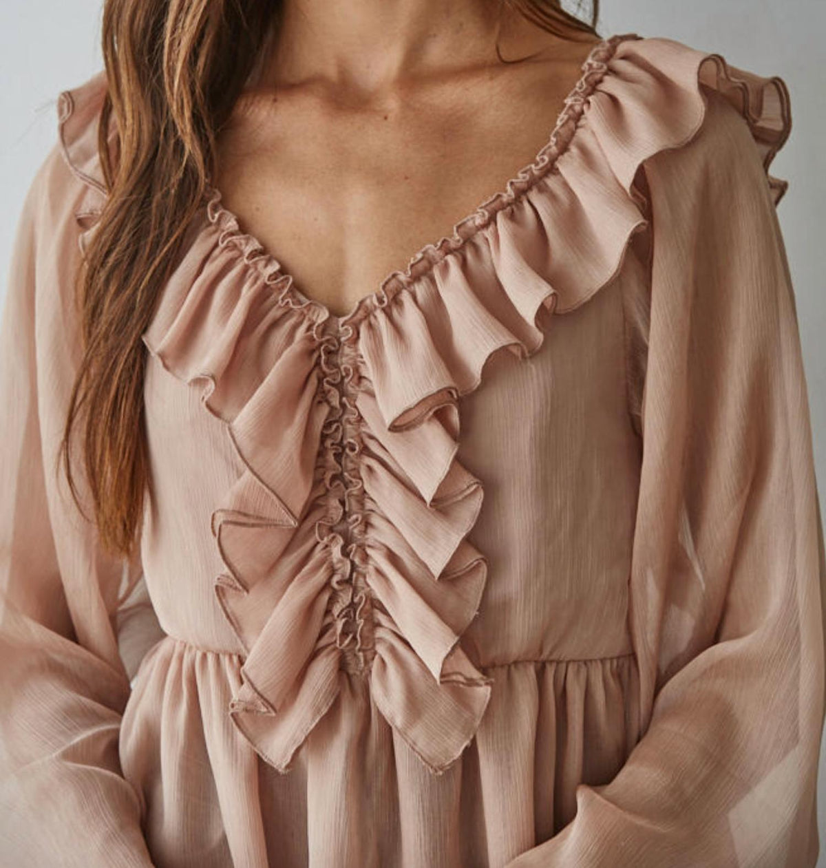 By Together - Dreamy Cascade Ruffle Top