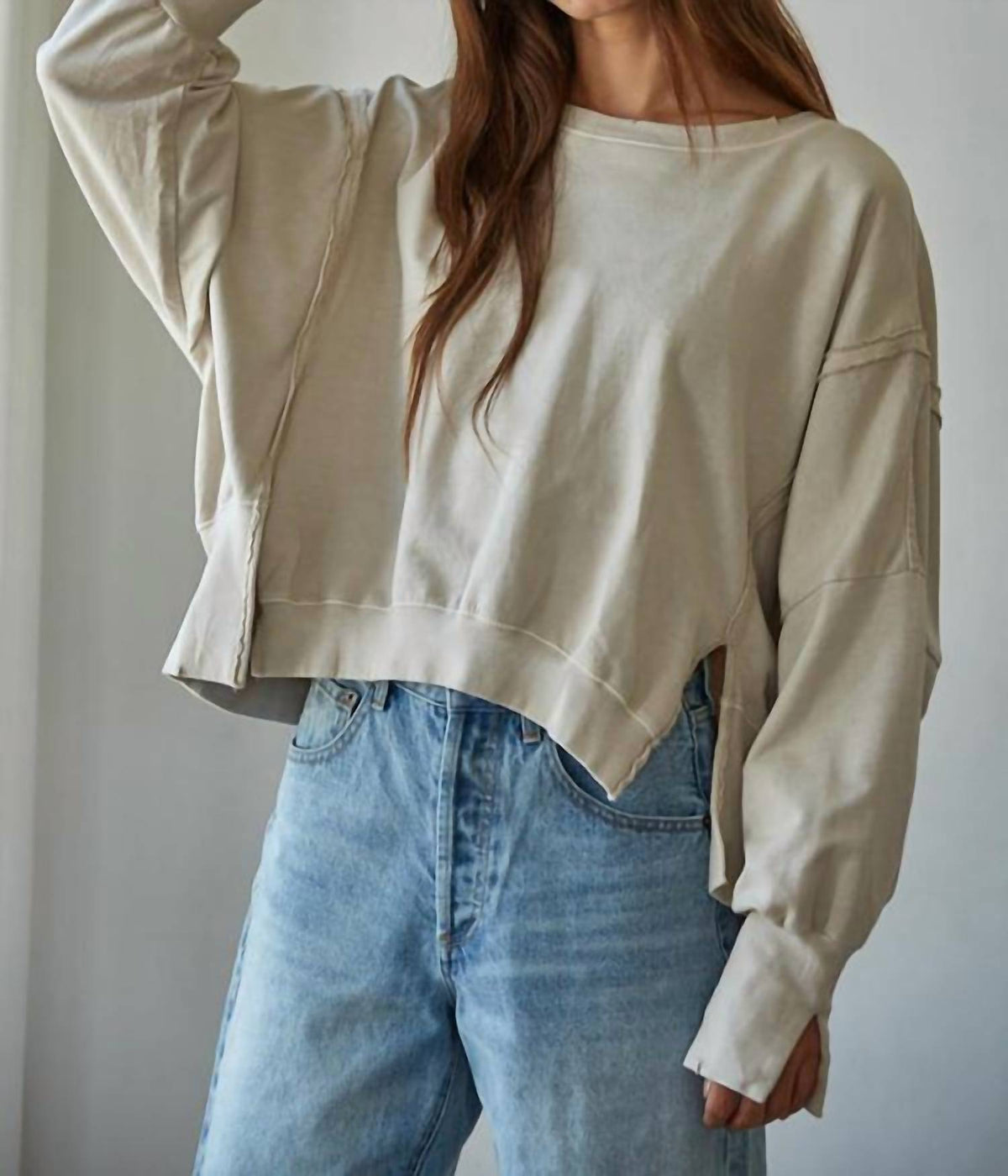 By Together - Everyday High Low Slit Pullover