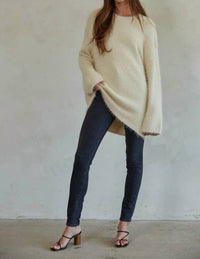 By Together - Fuzzy Knit Pullover Sweater