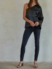 By Together - One Shoulder Long Sleeve Top
