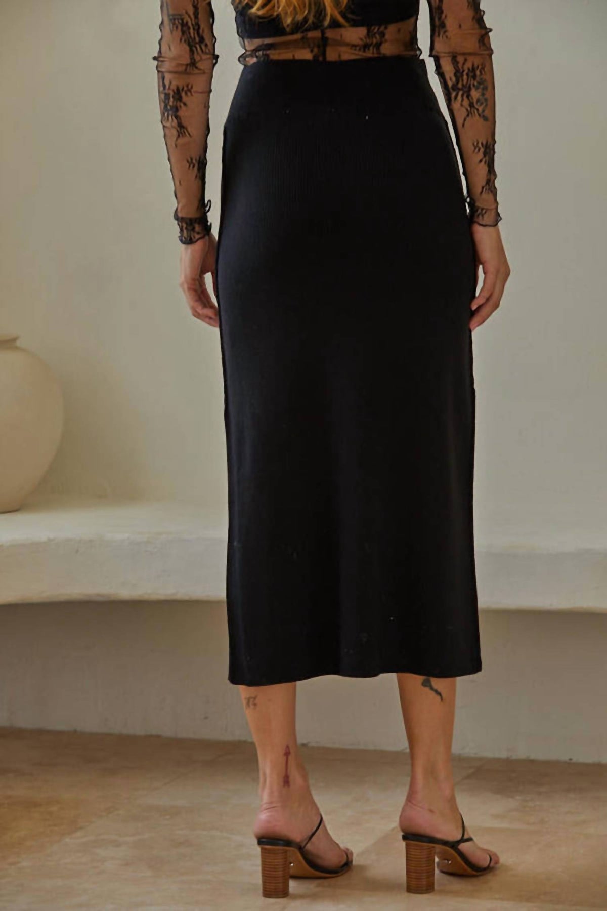 By Together - Que Sera Sera Midi Skirt