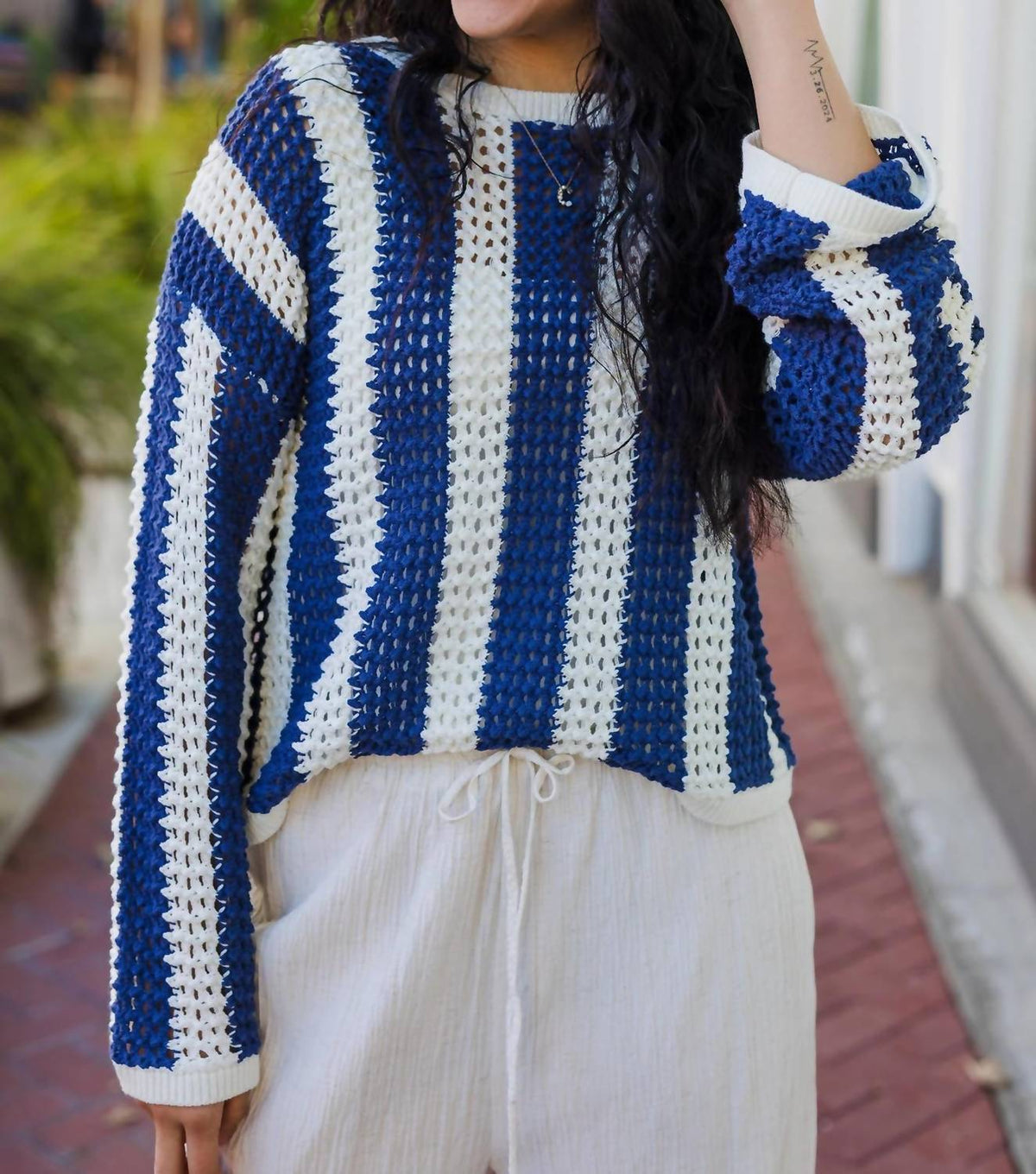 By Together - Romero Crochet Pullover