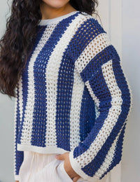 By Together - Romero Crochet Pullover