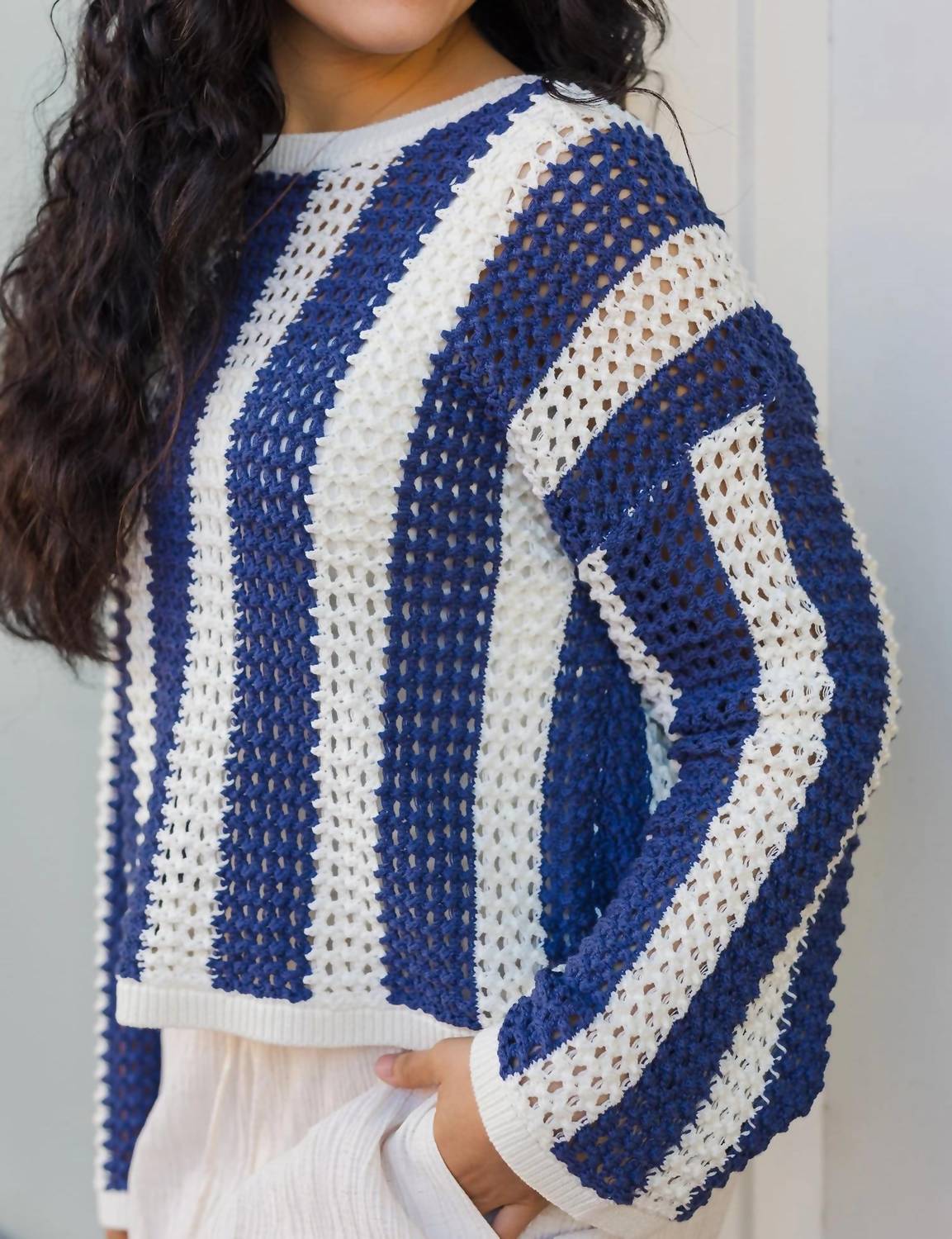 By Together - Romero Crochet Pullover