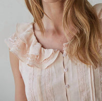 By Together - Ruffle Collar Top