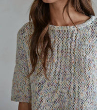 By Together - Short Sleeve Crew Sweater