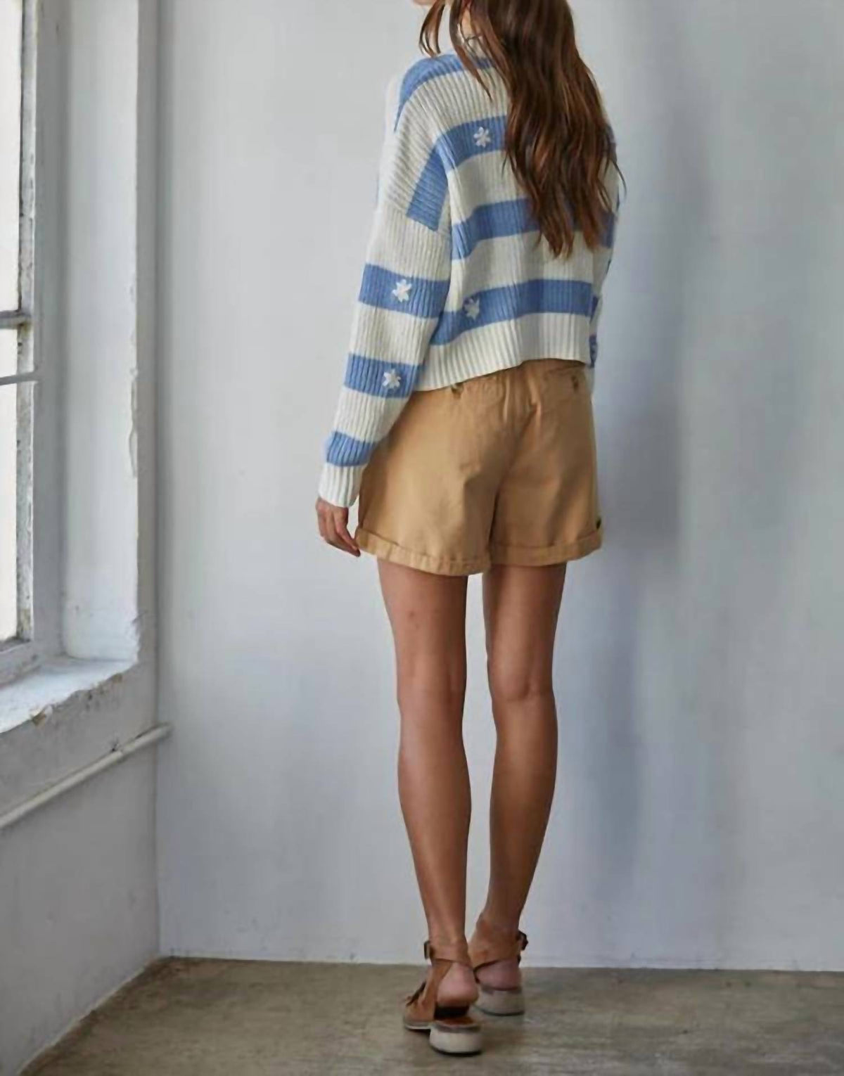 By Together - Simply Daisy Ribbed Pullover Sweater