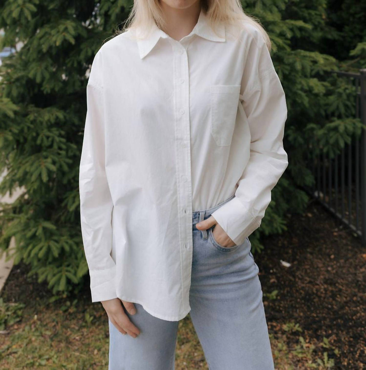 By Together - Staple Pocket Collar Top