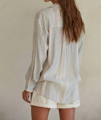 By Together - Stripe Button Down Shirt