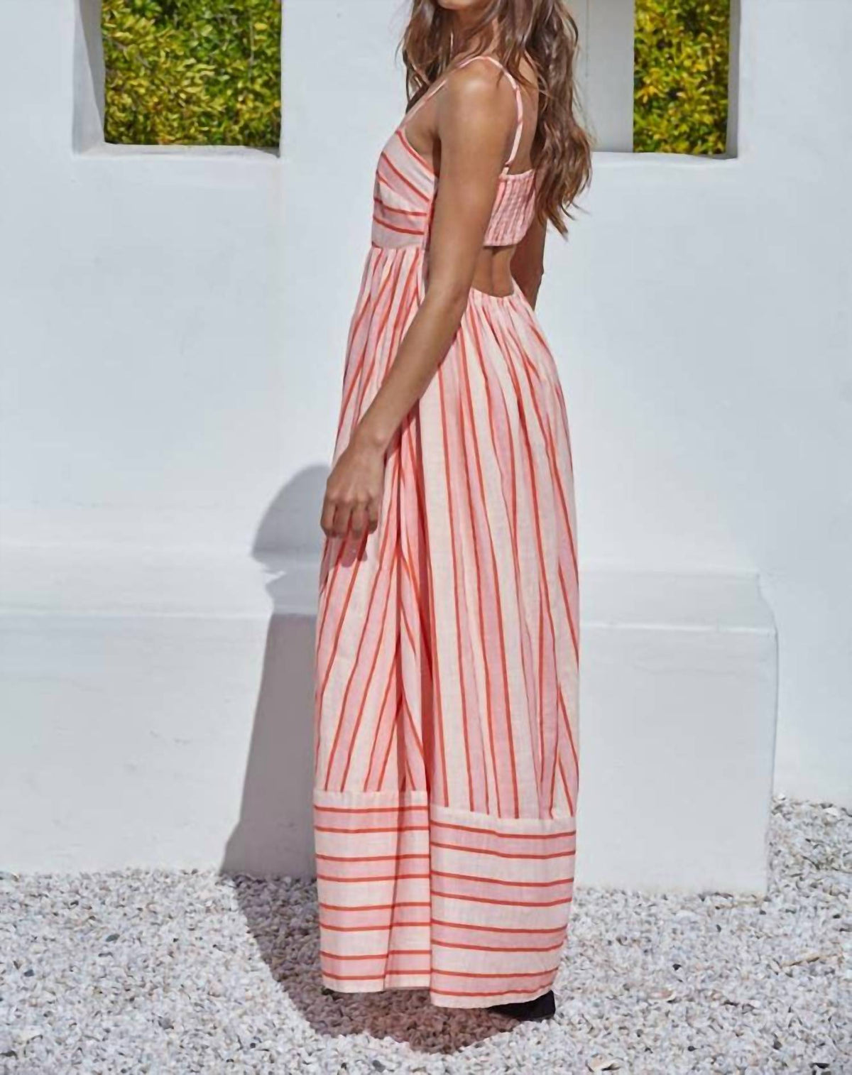 By Together - Striped Midi Dress