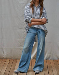 By Together - Striped Oversized Shirt