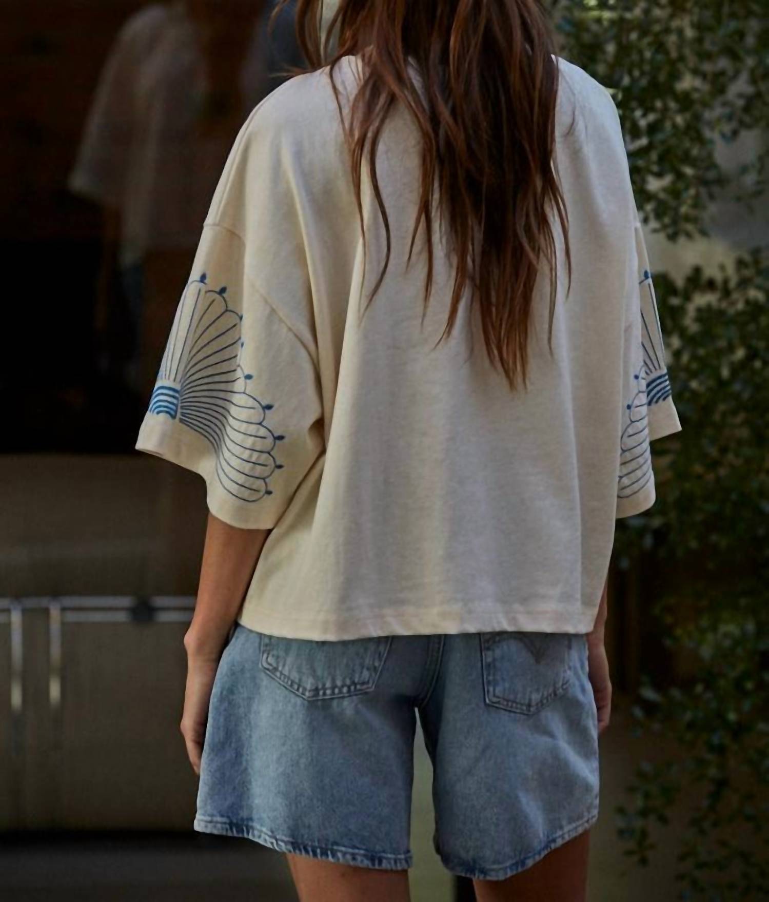 By Together - Threaded Tee - clothing - cotton - patterned