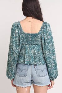 By Together - Willow Balloon Sleeves Top