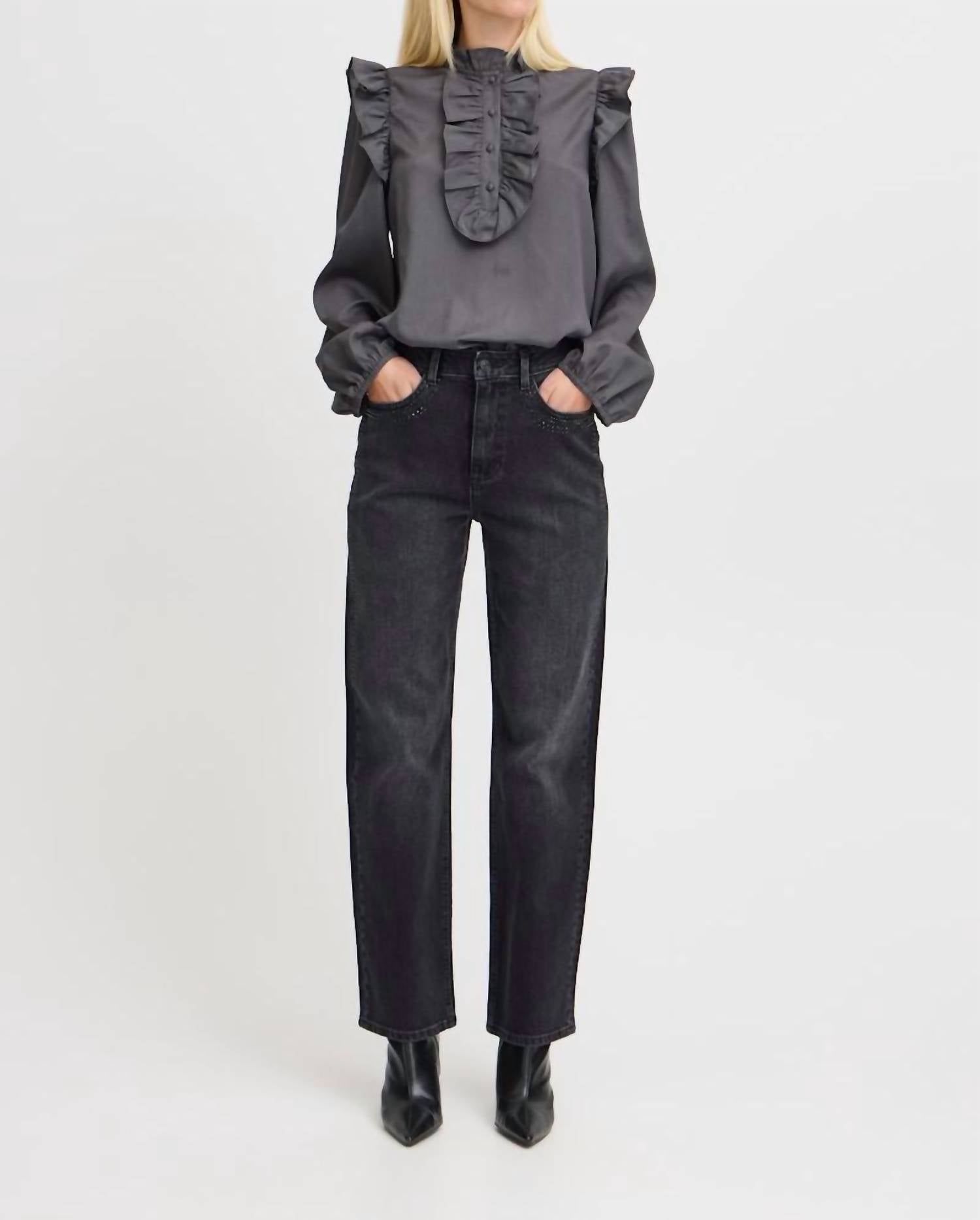 B.Young - Bylara Jeans - black - clothing - cotton