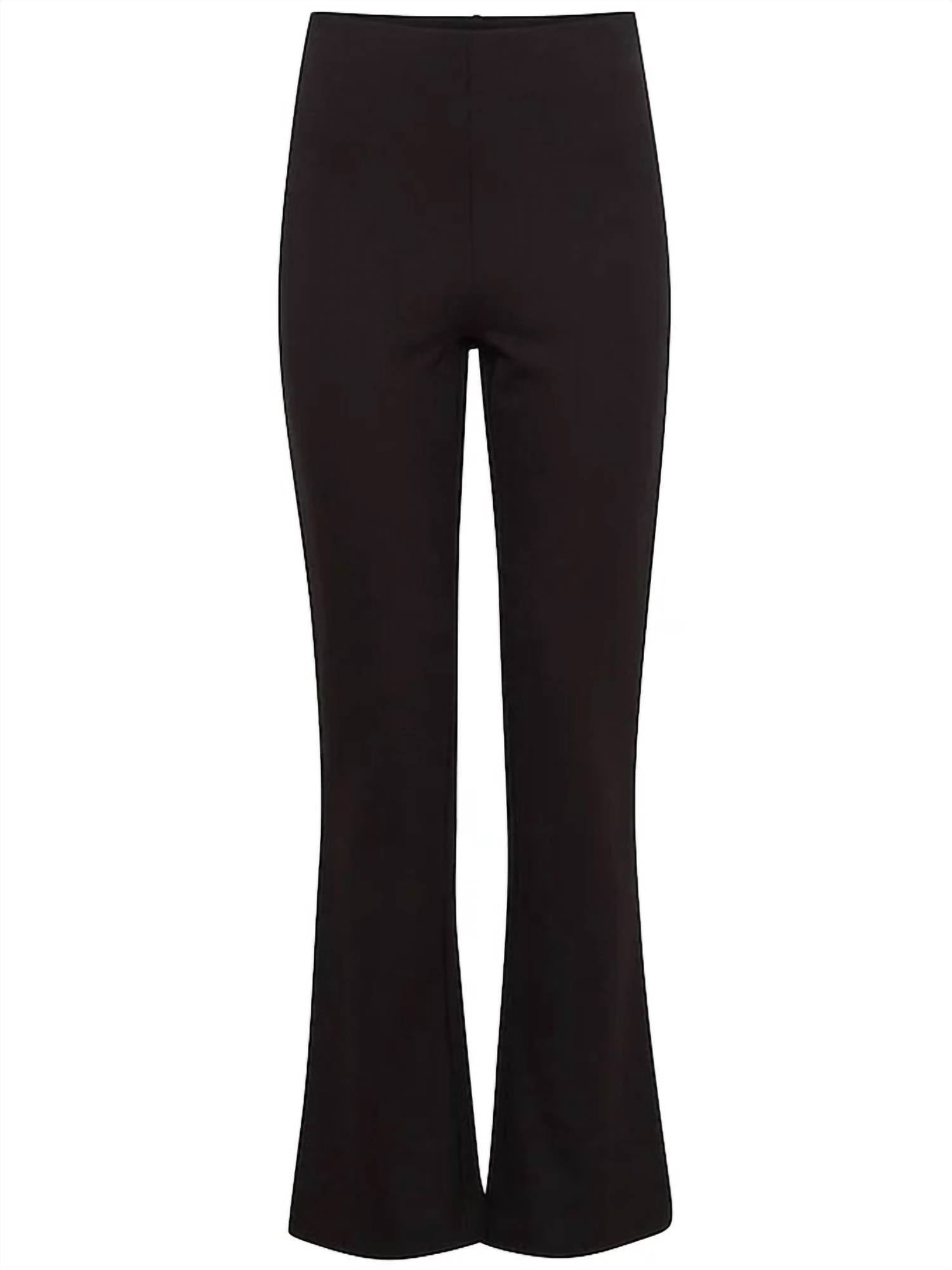B.Young - Parrin Flared Trouser - black - clothing - pants