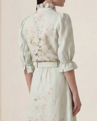 Bytimo - Floral Linen Blouse