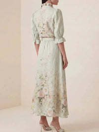 Bytimo - Linen Midi Skirt