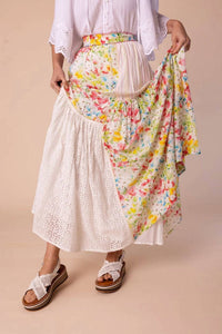 Bytimo - Patchwork Maxi Skirt