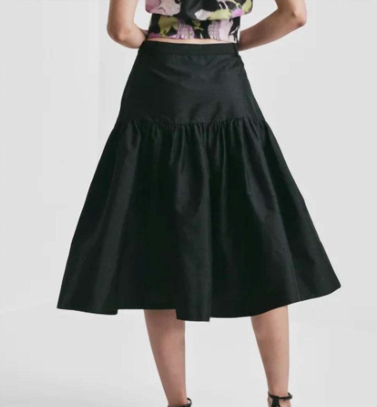 Bytimo - Taffeta Midi Skirt