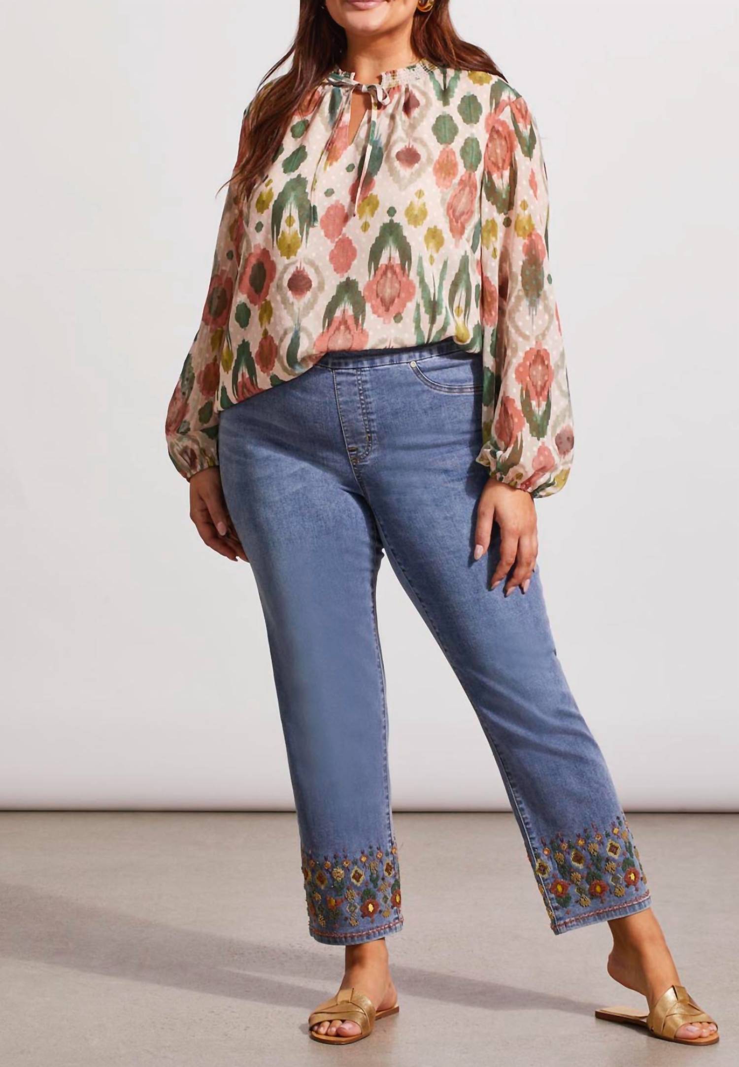 Tribal - PUFF SLEEVE BLOUSE