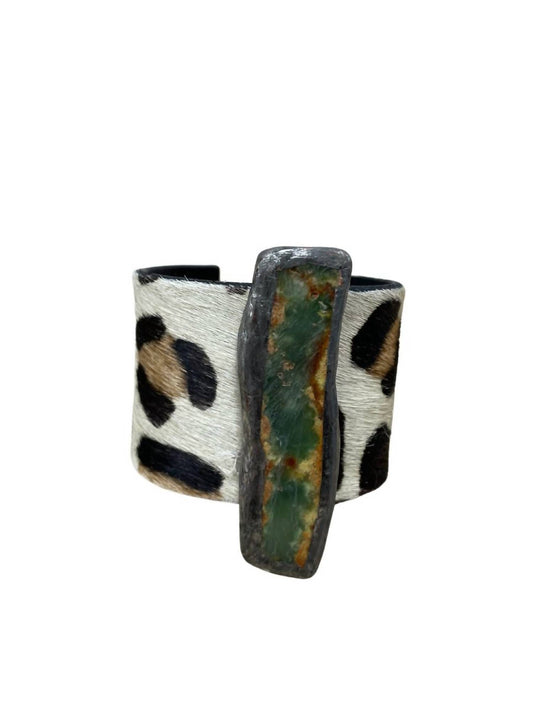 A Rare Bird - Cheetah Cuff Bracelet