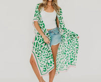 Pretty Simple - Women's Lena Leopard Kimono
