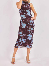 Sadie & Sage - Women's Blur Effect Midi Dress