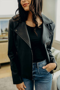 Mikarose - Faux Leather Jacket