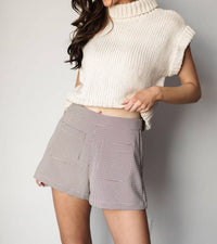 Day + Moon - Move Forward High Waisted Shorts