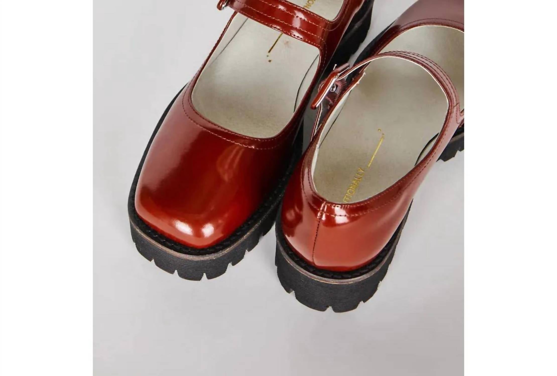 Intentionally Blank - Veronica Mary Jane Lug Shoes