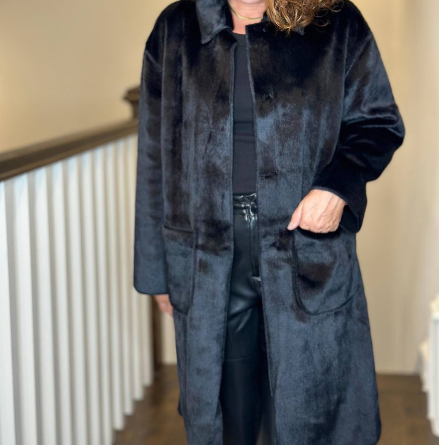 Love Token - Ruben Faux Fur Jacket