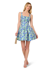Adrianna Papell - Tulip Jacquard Short Dress