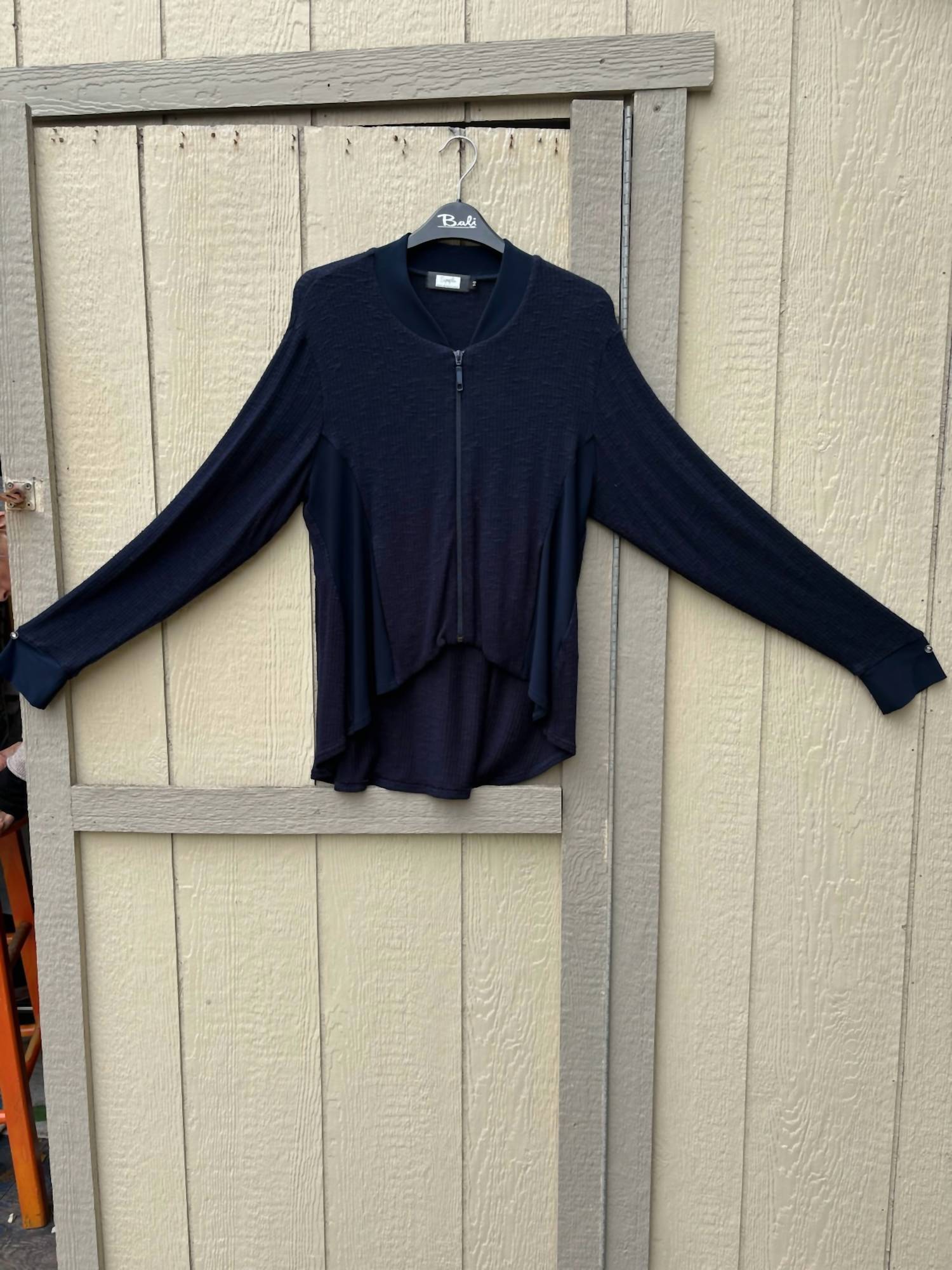 Sympli Women's Short And Sweet Jacket in navy - women's jacket