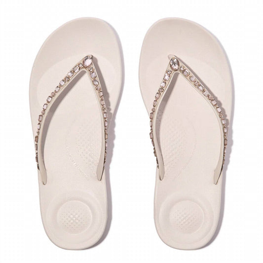 Fitflop - Women's Iqushion Multi-crystal Ergonomic Flip-flops