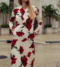 Profile Nyc - Rose Faux Wrap Dress