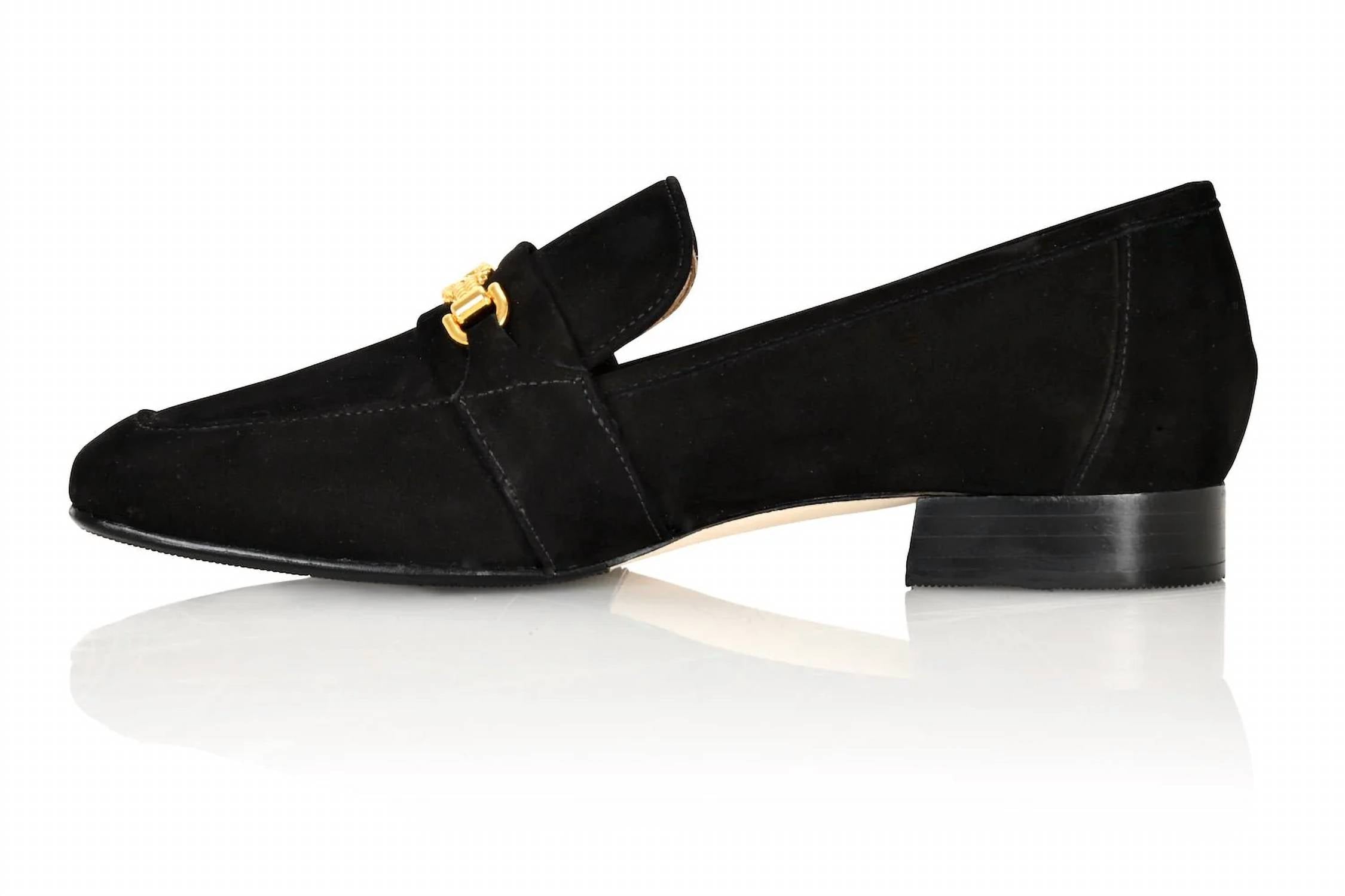 Joan Oloff - Women's Adonis Nubuck Leather Loafer